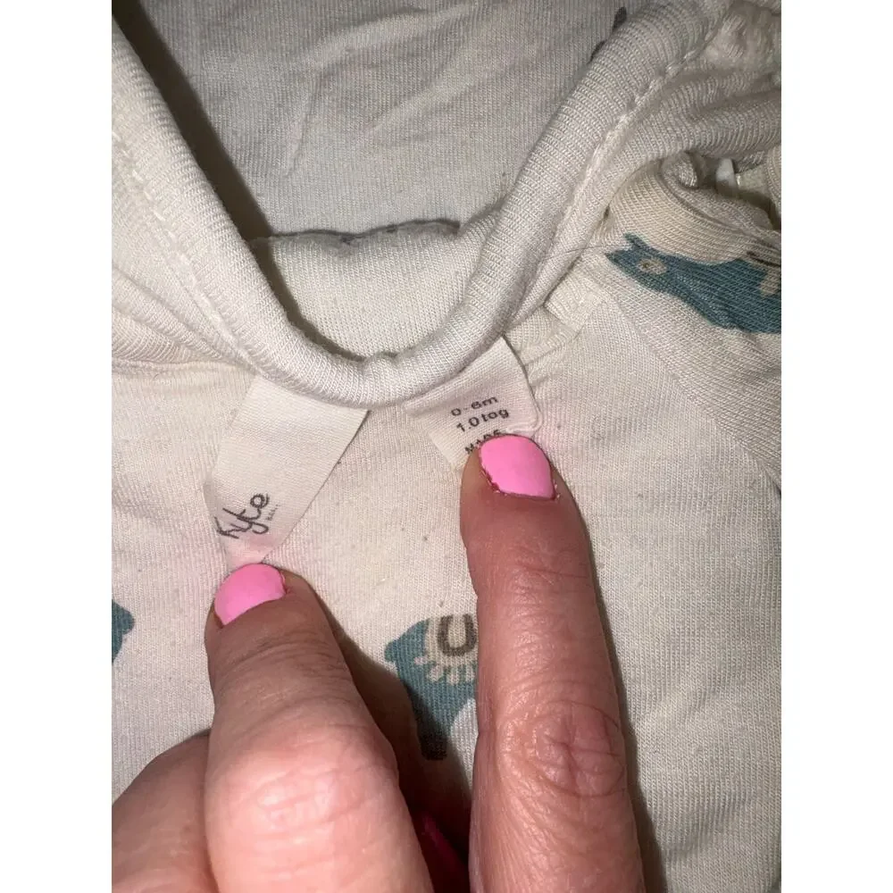 Kyte Baby Sleep Bag in the Alpaca print size 0-6 months - Picture 9 of 10